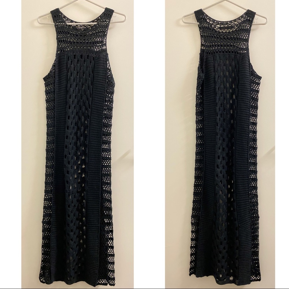All Saints Black Maxi Dress